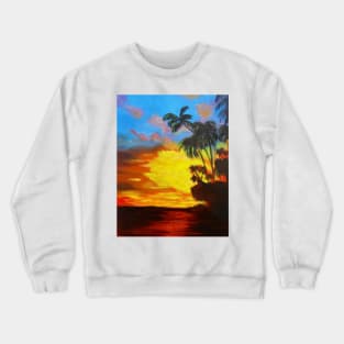 Sunset in the Tropics Crewneck Sweatshirt